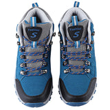 Casual Outdoor Block Color Lace Up Ladies Hiking Sports Shoes