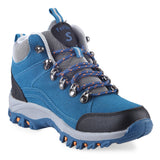 Casual Outdoor Block Color Lace Up Ladies Hiking Sports Shoes
