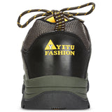 Male Casual Platform Patchwork Lace-up Skid-resistant Sneakers