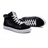 Men'S Lace Flat Printed Casual Shoes